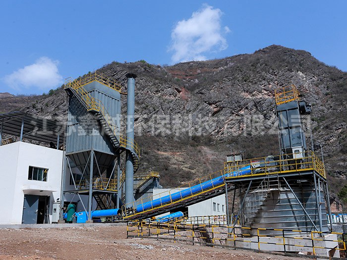 康縣沅旺溝建筑用石料礦加工生產(chǎn)線除塵設(shè)備及除塵系統(tǒng)